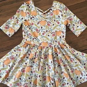 Dot Dot Smile 2T Pumpkin Fall Ballerina